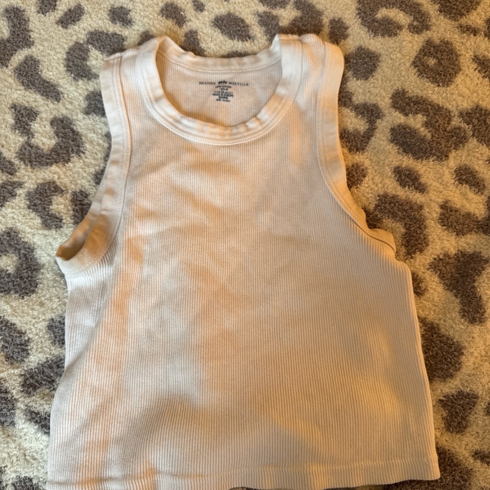 Brandy Melville white Tank Top